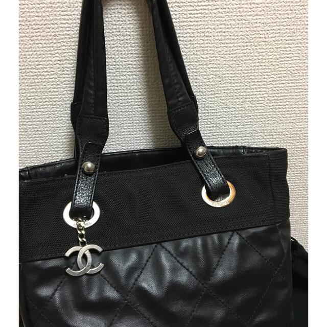 シャネル CHANEL パリビアリッツ トート PM   シルバー金具