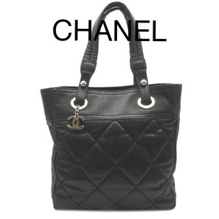 シャネル(CHANEL)のシャネル CHANEL パリビアリッツ トート PM   シルバー金具 (ハンドバッグ)