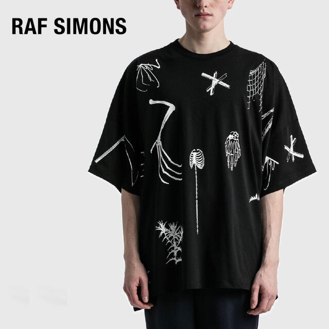 大特価放出！ RAF SIMONS - 新品 RAF SIMONS 21-22AW ビッグシルエット Tシャツ 定価6万 Tシャツ+カットソー(半袖+袖なし)