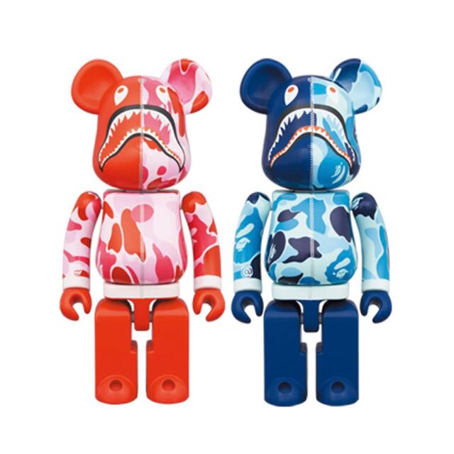 超合金 BE@RBRICK BAPE(R) ABC CAMO SHARK  2体