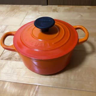 ルクルーゼ(LE CREUSET)のル・クルーゼ　ココットロンド　１４㎝(鍋/フライパン)