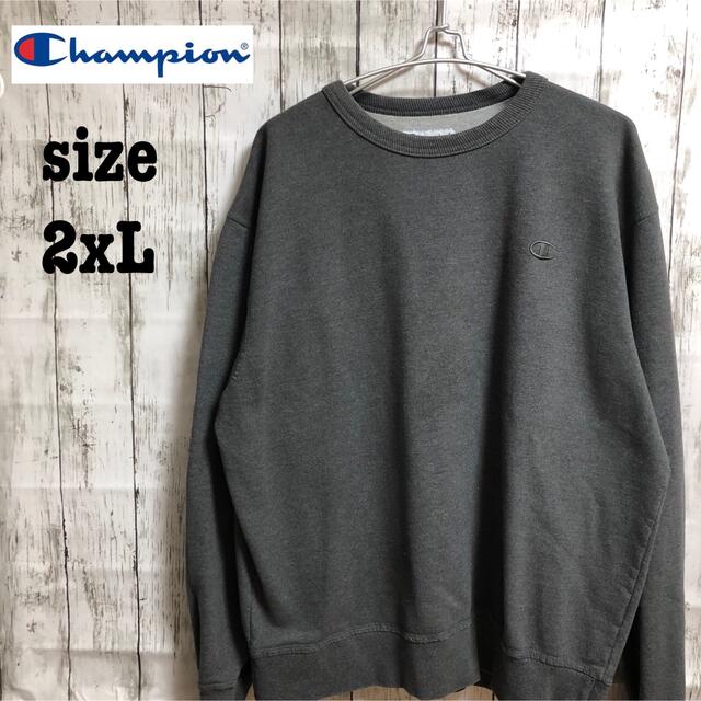 Champion(チャンピオン)のChampion 古着 人気スウェット トレーナー ワンポイント オーバーサイズ メンズのトップス(スウェット)の商品写真