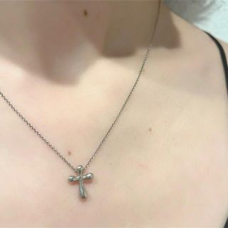 ティファニー(Tiffany & Co.)の限定値下げ〜　ティファニー  クロスネックレス(ネックレス)