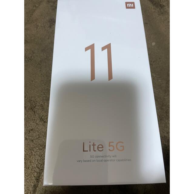 Xiaomi Mi 11 Lite 5G Truffle Black 新品未開封