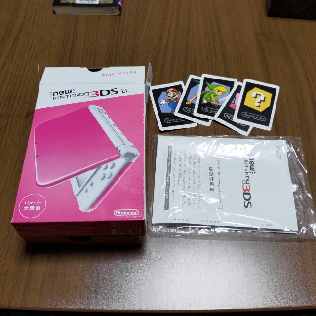 NINTENDO ニンテンドー New 3DS LL ピンク x ホワイト 5
