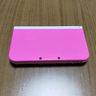 ニンテンドー3DS(ニンテンドー3DS)の中古 NINTENDO ニンテンドー New 3DS LL ピンク x ホワイト(携帯用ゲーム機本体)