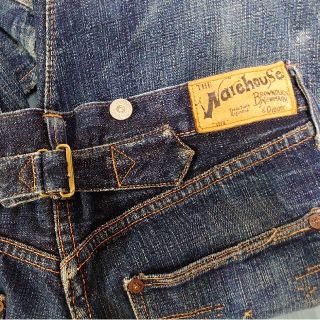 ウエアハウス(WAREHOUSE)の■ウエアハウス デニムパンツ■シンチバック ダックディガー ダブルワークス(デニム/ジーンズ)