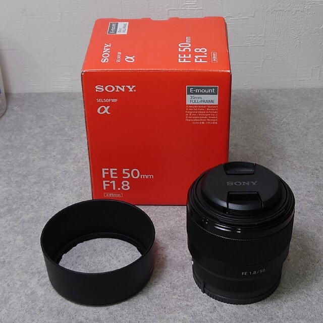 人気カラーの 【SONY】 FE 50mm F1.8 SEL50F18F スマホ/家電/カメラ
