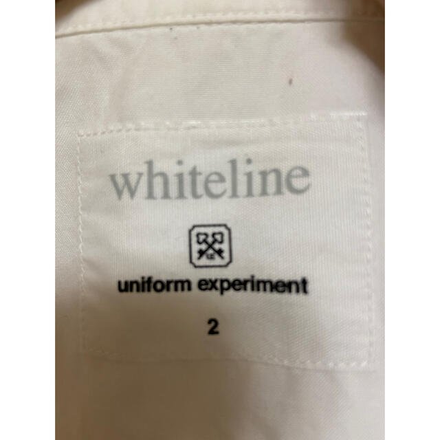 uniform experiment(ユニフォームエクスペリメント)のUE ユニフォームエクスペリメント 長袖シャツ M相当 白 メンズのトップス(シャツ)の商品写真
