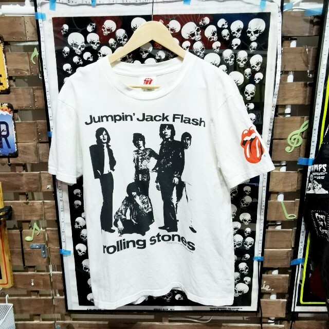 HYSTERIC GLAMOUR(ヒステリックグラマー)の★激レア★ヒステリックグラマー×Rolling StonesコラボTシャツ　M メンズのトップス(Tシャツ/カットソー(半袖/袖なし))の商品写真