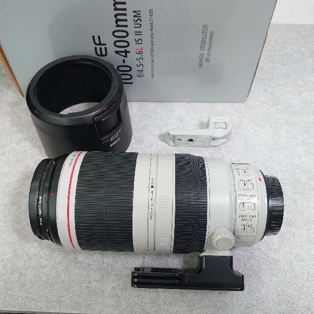 【CANON】 EF100-400mm F4.5-5.6L IS II USMレンズ(ズーム)