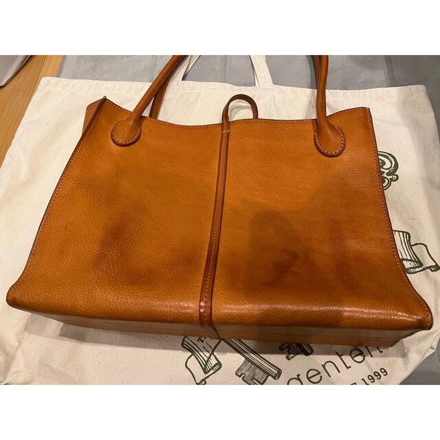 genten ゲンテン トートバッグ トスカ レザー ヌメ革