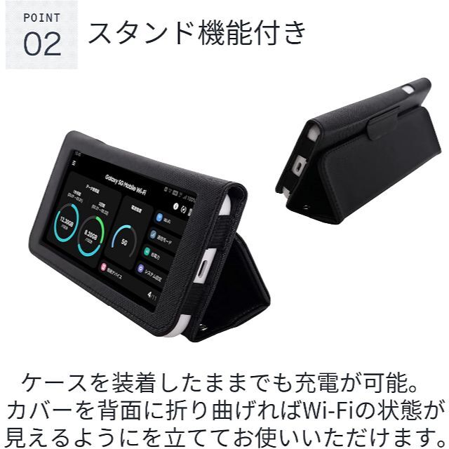 5レンジャー様【r40】Galaxy Mobile Wi-Fi SCR01ケース スマホ/家電/カメラのスマホアクセサリー(モバイルケース/カバー)の商品写真