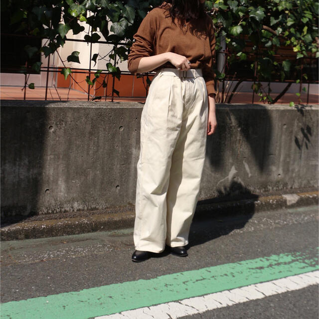 PHEENY(フィーニー)のPHEENY 22SS cotton duck painter pants レディースのパンツ(カジュアルパンツ)の商品写真