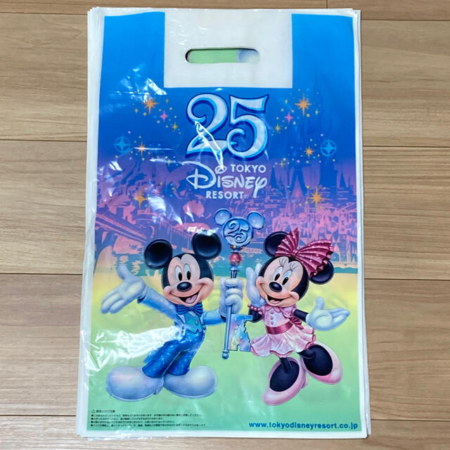 Disney(ディズニー)のTOKYO Disney RESORT 25周年 ショップ袋 45枚 その他のその他(その他)の商品写真