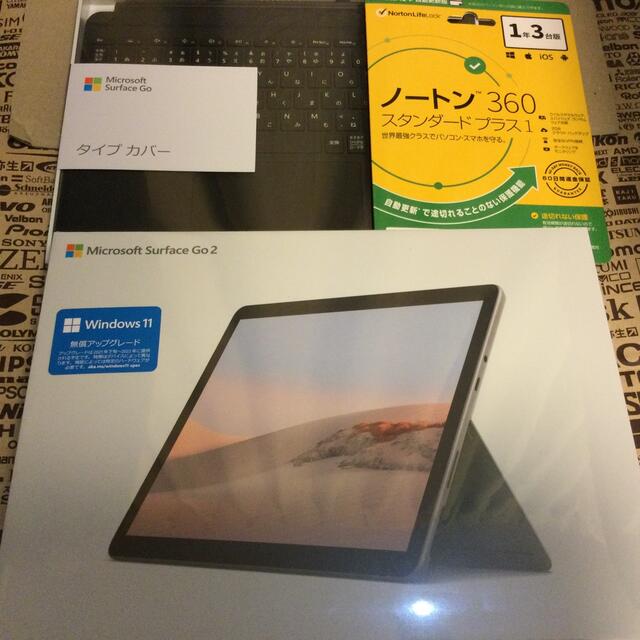 Microsoft Surface Go 2　タイプカバー　ノートン360ノートPC