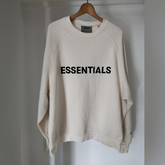 Essential - ESSENTIALS エッセンシャルズ 裏起毛 スウェット クリーム