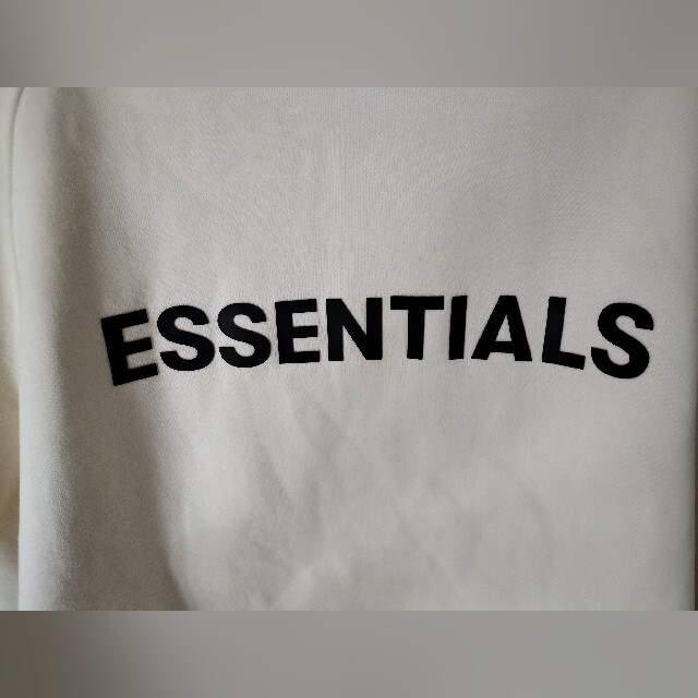 Essential(エッセンシャル)のESSENTIALS エッセンシャルズ 裏起毛 スウェット クリーム色 サイズL メンズのトップス(スウェット)の商品写真