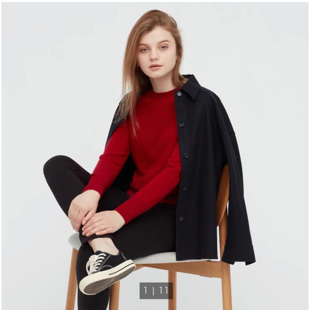 UNIQLO(ユニクロ)のUNIQLO カシミヤニット レディースのトップス(ニット/セーター)の商品写真