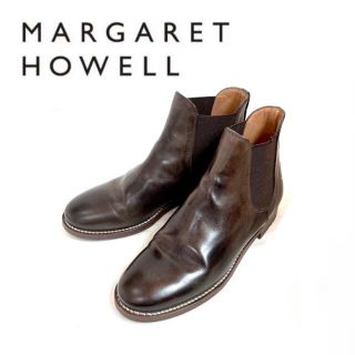 マーガレットハウエル(MARGARET HOWELL)のMARGARET HOWELL サイドゴアブーツ　36(ブーツ)