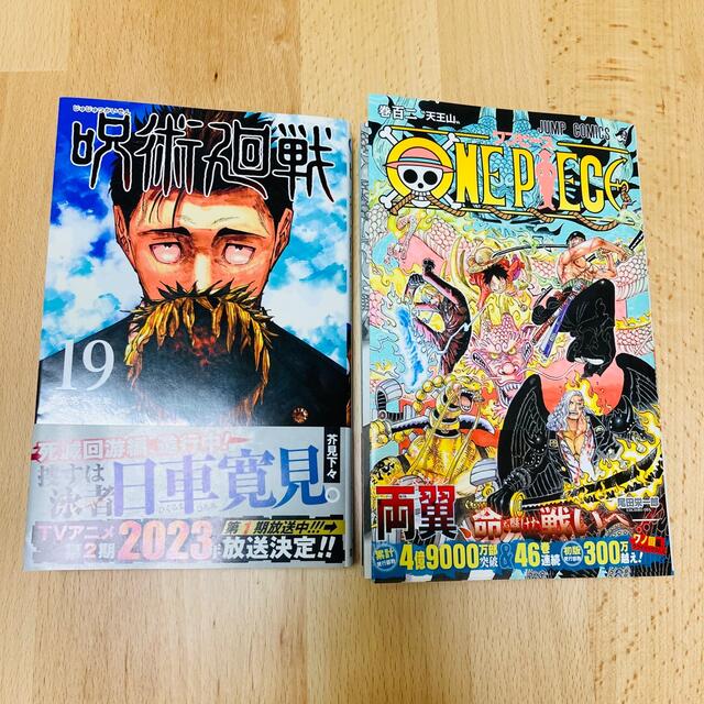 呪術廻戦&ワンピース102巻セット！ エンタメ/ホビーの漫画(少年漫画)の商品写真