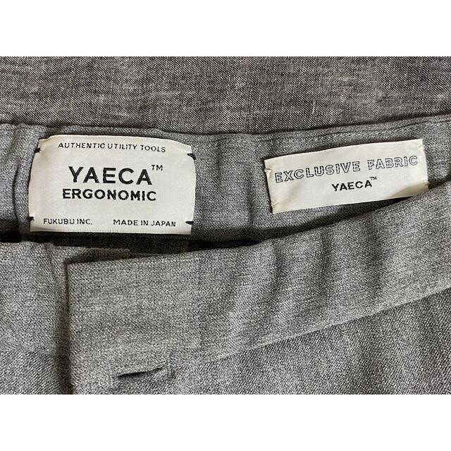 YAECA(ヤエカ)のヤエカ　yaeca　ERGONOMIC　2way テーパード　スラックス メンズのパンツ(スラックス)の商品写真
