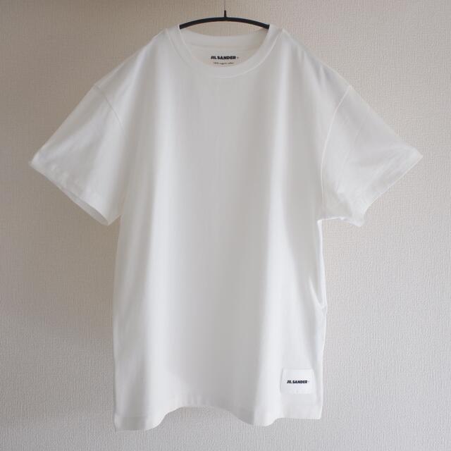 新品正規品 jil sander + メンズ 3パック Tシャツ ホワイトTシャツ/カットソー(半袖/袖なし)