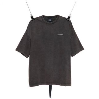 ピースマイナスワン(PEACEMINUSONE)のPMO VINTAGE T-SHIRT #1 CHARCOAL GREY(Tシャツ/カットソー(半袖/袖なし))