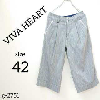 ビバハート(VIVA HEART)の【ビバハート】ゴルフウェア ハーフパンツ ワンタックスーツ レディース(ウエア)