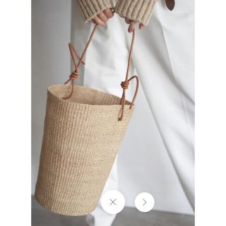 シー(SEA)のSEA SEA basket カゴバック美品　swsw様専用(かごバッグ/ストローバッグ)