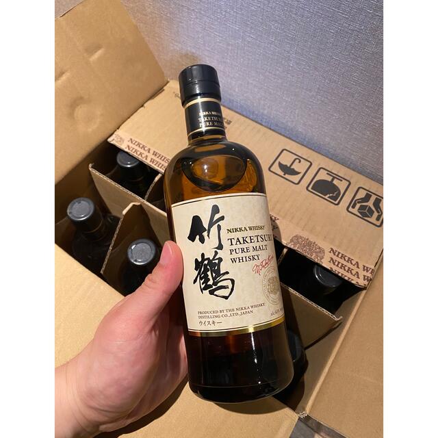 Nikka 竹鶴 ピュアモルト ウイスキー 43度 700ml 12本 日本最級 43860 ...