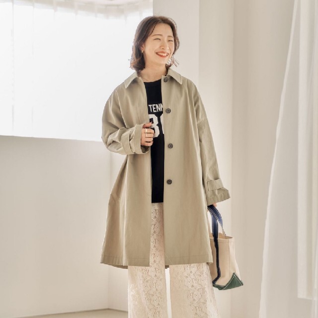 22美品!ハイカウントワイドステンカラーコート JOURNAL STANDARD 22美品!ハイカウントワイドステンカラーコート JOURNAL STANDARD