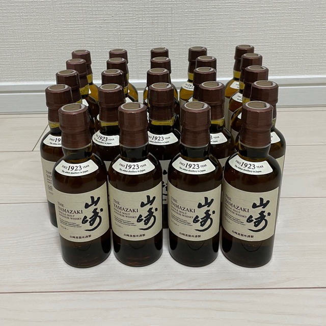 サントリー(サントリー)の山崎ミニボトル24本セット 食品/飲料/酒の酒(ウイスキー)の商品写真