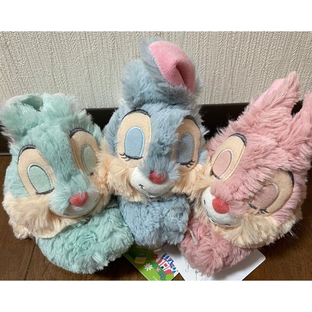 2022年東京ディズニーリゾート イースターバニー ぬいぐるみ3個セット