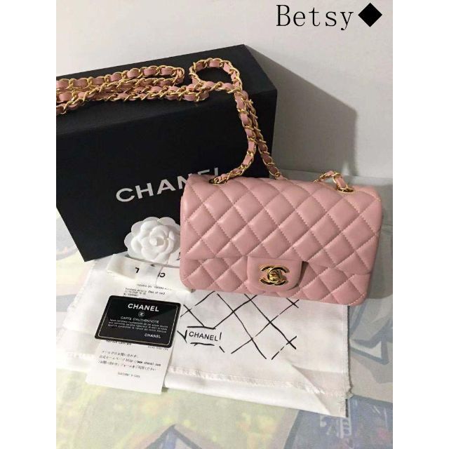 Chanel バッグ Chanel ショルダーバッグ 極美品 ミニマトラッセ シャネル ミニマトラッセ チェーン ローズピンク