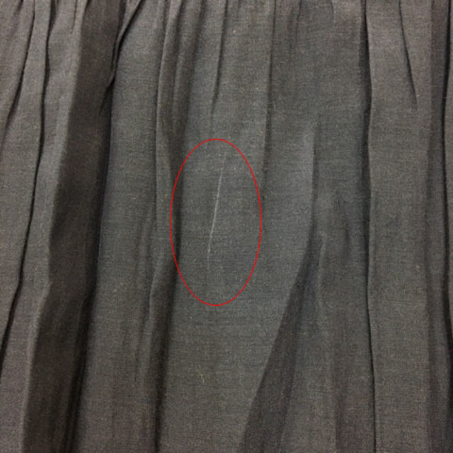 ANAYI(アナイ)のアナイ ANAYI スカート フレア ロング 無地 34 紺 ネイビー レディースのスカート(ロングスカート)の商品写真