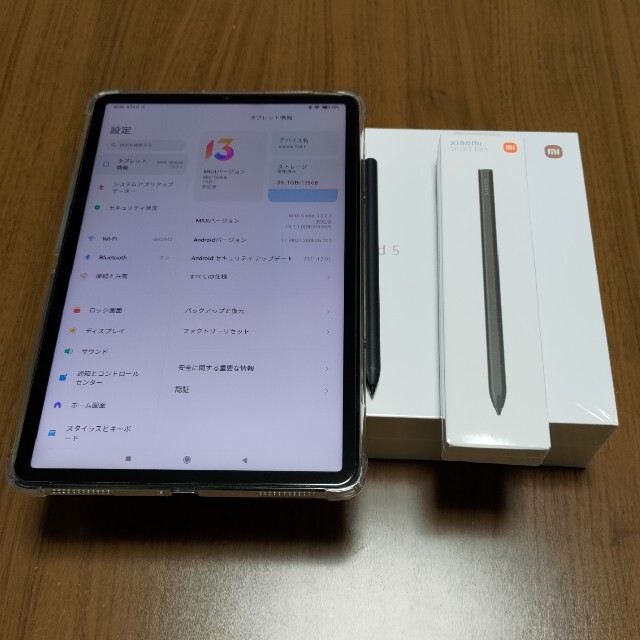 国内正規品 Xiaomi Pad 5 6GB/128GB 中古美品 純正ペン付 入荷中 20016