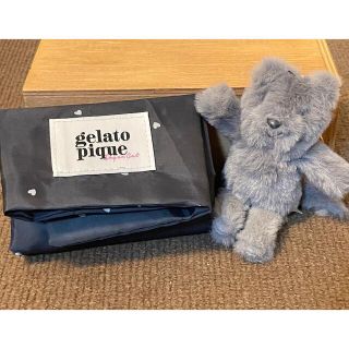 ジェラートピケ(gelato pique)のジェラートピケ  エコバッグ&キャットチャーム(エコバッグ)