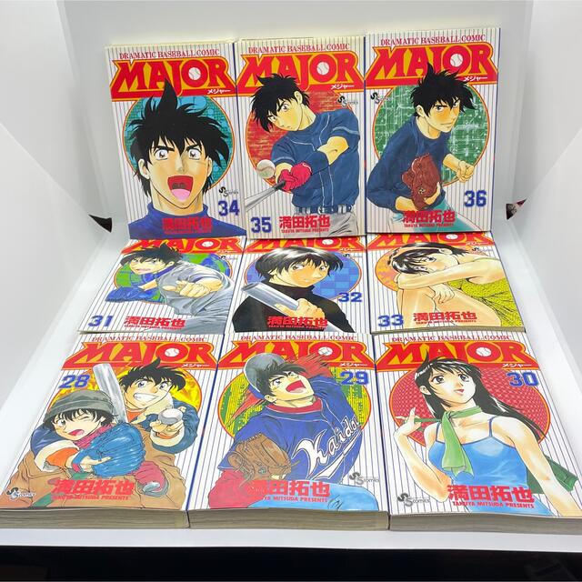 やライバル 小学館 Major メジャー 全巻セット 1 78巻 野球漫画 まとめ売り 満田拓也の通販 By しょうちゃん ショウガクカンならラクマ しょうか Mcmc Gr