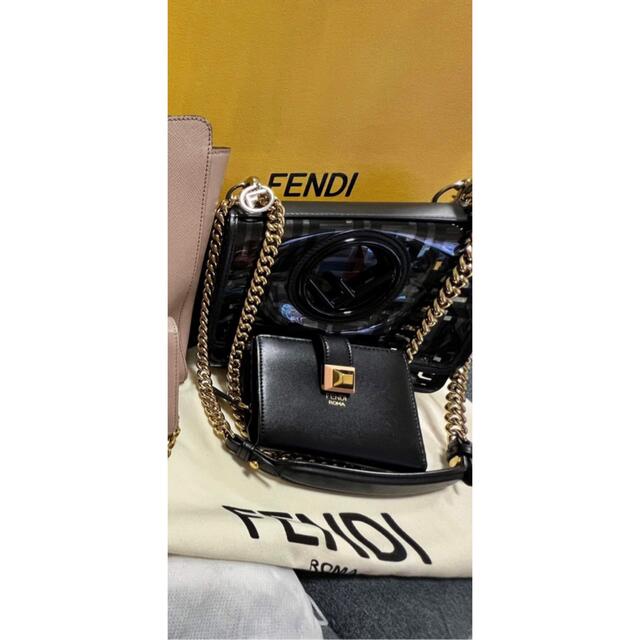 FENDI フェンディ　キャナイエフ　KAN I LOGO バッグ