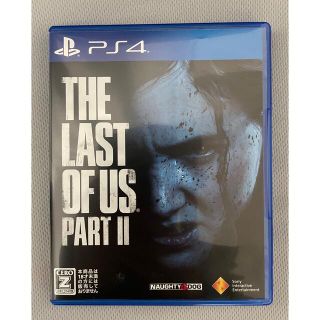 プレイステーション4(PlayStation4)の美品 PS4 The Last of Us Part II ディスクキズなし(家庭用ゲームソフト)