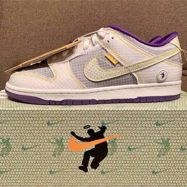 NIKE(ナイキ)のUNION × NIKE DUNK LOW COURT PURPLE メンズの靴/シューズ(スニーカー)の商品写真