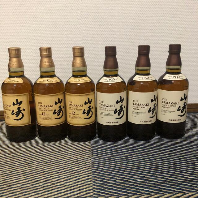 山崎NV6本と響NV1本の計7本です。