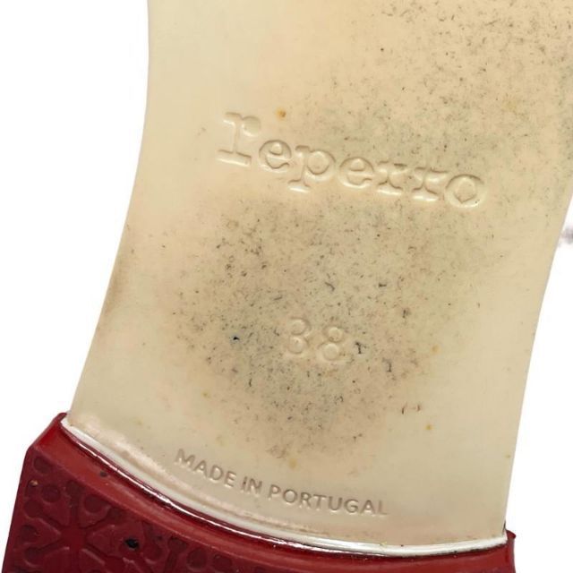 repetto(レペット)のmaa様　repetto レペット 38 サンドリオン ラバーシューズ 赤 レディースの靴/シューズ(バレエシューズ)の商品写真