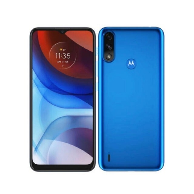新品未開封 Motorola moto e7 Power ブルー