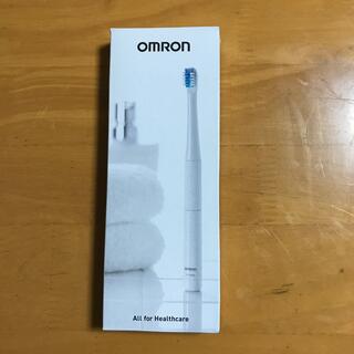 オムロン(OMRON)のオムロン音波式電動歯ブラシHT-B905-Wホワイト(日用品/生活雑貨)