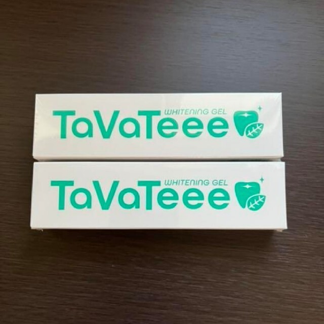 TaVaTeee タヴァティー　2個セット　ホワイトニング歯磨き粉