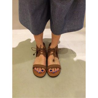 ミネトンカ(Minnetonka)の新品未着 ミネトンカ Minnetonka×earth フリンジサンダル2016(サンダル)