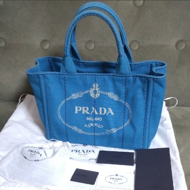 PRADA プラダ カナパ B2439Gトートバッグ 伊勢丹立川店購入【美品】