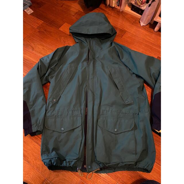 Eddie Bauer(エディーバウアー)のモッズコート マウンテンパーカー　エディーバウアー　黒タグ　90s メンズのジャケット/アウター(マウンテンパーカー)の商品写真